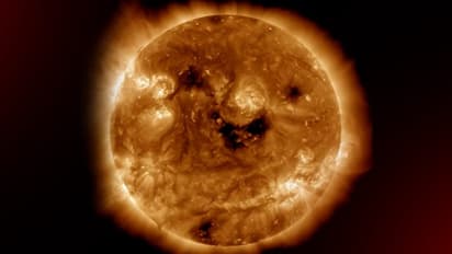 smiling picture of sun